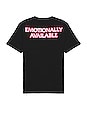 view 2 of 4 Emotion Neon Slim Short Sleeve T-Shirt in Black & Pink