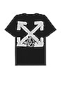 view 1 of 3 Bricks Slim Short Sleeve T-Shirt in Black & White