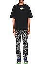 view 4 of 4 Degrade Short Sleeve T-Shirt in Black & Green