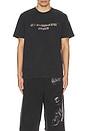 view 3 of 4 Digit Bacchus Slim Short Sleeve Tee in Black