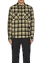 view 3 of 4 Check Flannel Shirt in Black