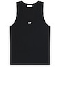 view 1 of 5 Stamp Tank Top in Black & White