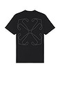 view 1 of 5 Stitch Slim Short Sleeve T-Shirt in Black