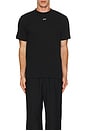 view 4 of 5 Stitch Slim Short Sleeve T-Shirt in Black