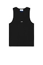 view 1 of 4 Off Stamp Rib Tank in Black