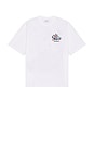 view 2 of 4 Fresco Arrow Skate Short Sleeve Tee in White & Black