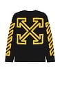 view 1 of 4 Tape Arrow Skate Long Sleeve Tee in Black & Citrus