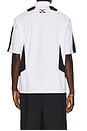 view 3 of 5 Race Logo Star Bowling Shirt in White