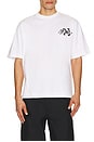 view 2 of 4 Stroke Skate Short Sleeve Tee in White