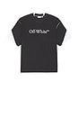 view 5 of 4 Negative Big Bookish Skate Short Sleeve Tee in White
