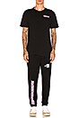 view 5 of 5 Temperature Spliced Tee in Black