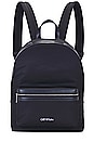 view 1 of 6 Core Round Nylon Backpack in Black