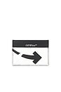 view 1 of 6 OOO Sneaker Card Case in Black & White