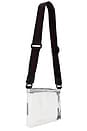 view 3 of 6 Heritage Crossbody Bag in Clear