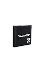 view 3 of 5 Jitney Quote Bifold Wallet in Black & White