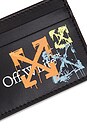 view 7 of 6 Bookish Arrow Spray Card Case in Black
