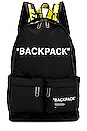 view 1 of 4 Quote Backpack in Black & White