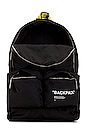 view 4 of 4 Quote Backpack in Black & White