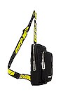 view 3 of 4 Hard Core Sling Bag in Black & White