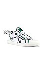 view 2 of 6 SNEAKERS TOILE CANVAS LOW VULCANIZED in White & Grey