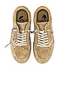 view 4 of 6 Low Vulcanized Suede Sneaker in Beige