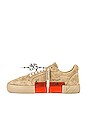 view 5 of 6 Low Vulcanized Suede Sneaker in Beige