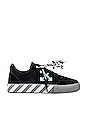 view 1 of 6 SNEAKERS LOW VULCANIZED in Black & Turquoise
