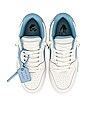 view 4 of 6 SNEAKERS OUT OF OFFICE in White & Blue