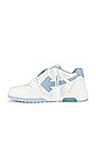 view 5 of 6 SNEAKERS OUT OF OFFICE in White & Blue