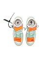 view 4 of 6 3.0 Off Court High Top Sneakers in White & Mint