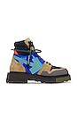 view 1 of 6 Hiking Sponge Sneakerboots in Turquoise Army Green