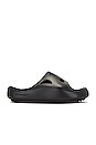 view 1 of 6 Meteor Rubber Slides in Black