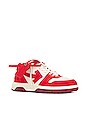 view 2 of 6 Out Of Office Sneakers in White & Barolo