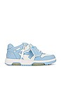 view 1 of 6 SNEAKERS in White & Light Blue