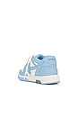 view 3 of 6 SNEAKERS in White & Light Blue