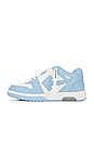 view 5 of 6 SNEAKERS in White & Light Blue