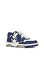view 2 of 6 Out Of Office Sneaker In White & Dusty Blue in White & Dusty Blue