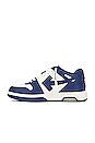 view 5 of 6 Out Of Office Sneaker In White & Dusty Blue in White & Dusty Blue