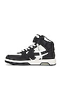 view 5 of 6 Out Of Office Mid Top Sneaker in White & Black