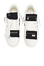 view 4 of 6 Low Top 3.0 Off Court Sneaker in White & Black