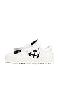 view 5 of 6 Low Top 3.0 Off Court Sneaker in White & Black