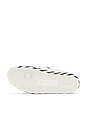view 6 of 6 Vulcanized Undercut Sneaker in White & Black