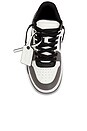 view 4 of 6 Out Of Office Calf Leather Sneaker in Dark Grey
