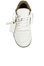 view 4 of 6 Out Of Office Calf Leather Sneaker in White & Kaki