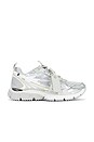 view 1 of 6 Be Right Back Mesh Sneaker in Grey & Silver