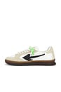 view 5 of 8 SNEAKERS NEW SLIM in White & Sand Beige