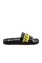 view 2 of 5 SANDALES BELT in Black & Yellow