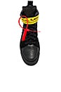 view 4 of 6 Industrial Belt Hi-Top Sneaker in Black & Black