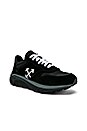 view 1 of 7 Jogger Sneaker in Black & White