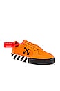 view 1 of 6 ZAPATILLA DEPORTIVA LOW VULCANIZED in Orange & Black